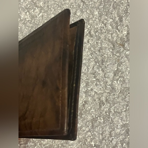 CHRISTIAN DIOR 🔥VINTAGE WALLET GLOVE STEER STUNNING PATINA - Picture 7 of 15